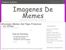 Tablet Screenshot of imagenesdememes.com